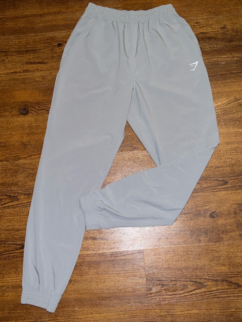 Gymshark Active Gray Drawstring Training Lightweight Track Pants Joggers Size S - Picture 6 of 11
